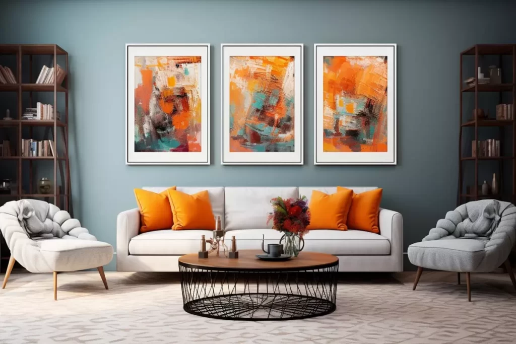 Decoração com quadros