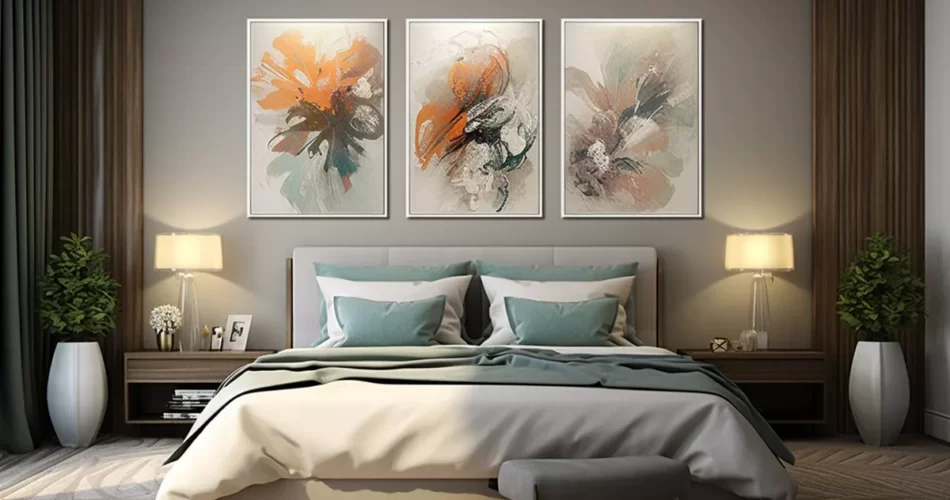 Como utilizar quadros na decoração do quarto? – Blog