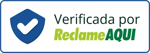 Selo de loja Verificada Reclame Aqui
