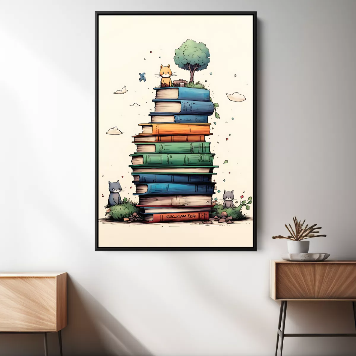 Quadro Livros