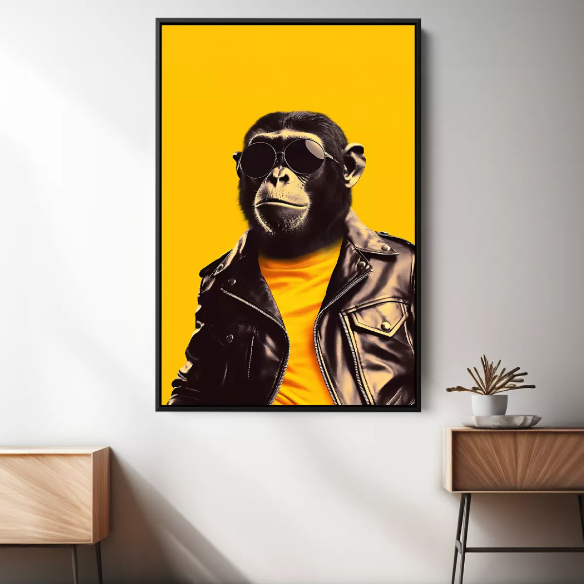 Quadro Macaco estiloso