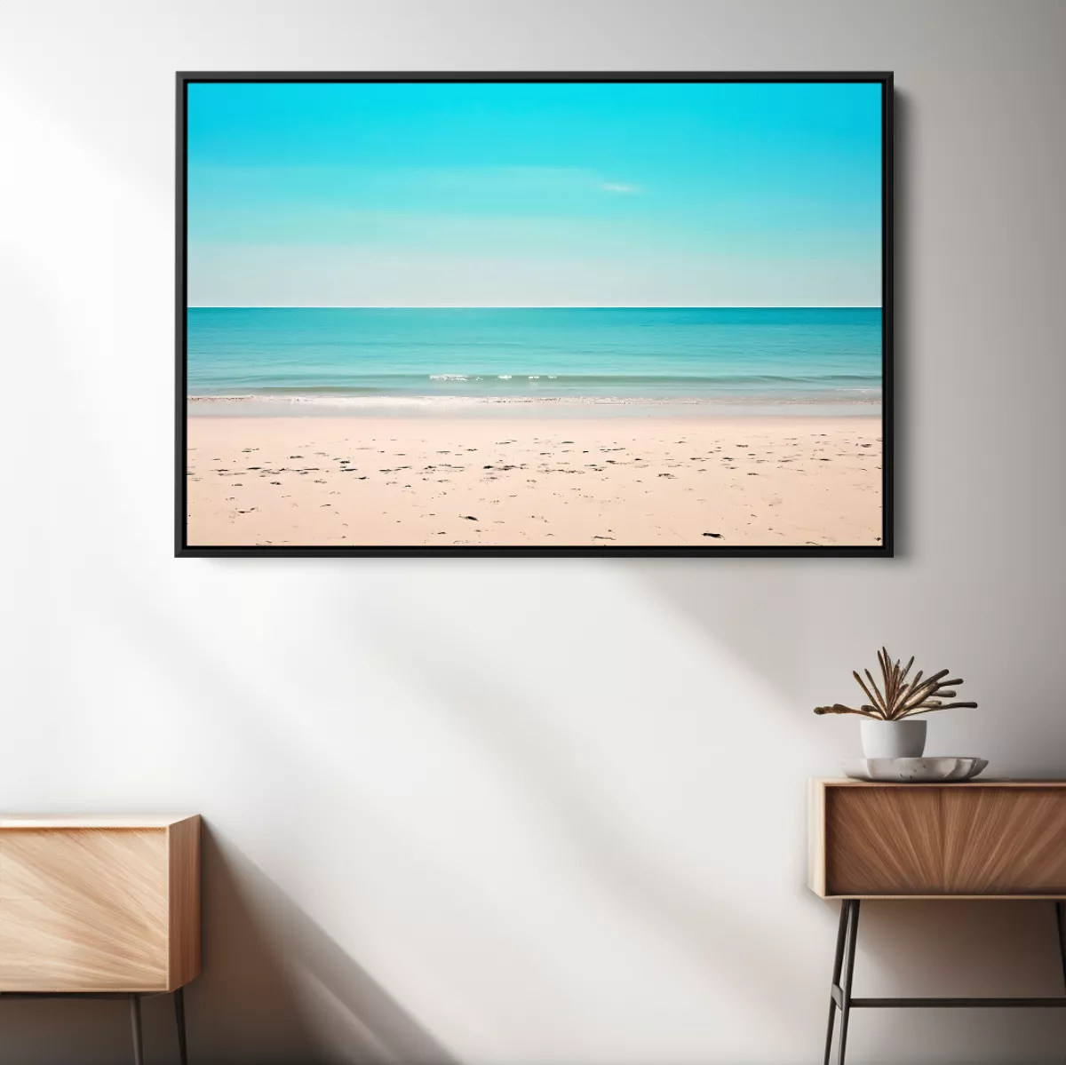 Quadro Praia mar