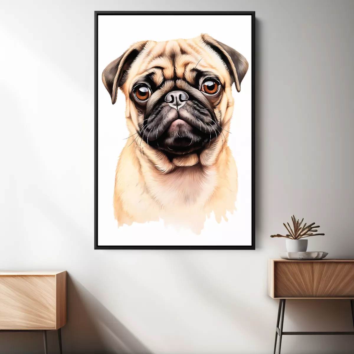 Quadro Pug