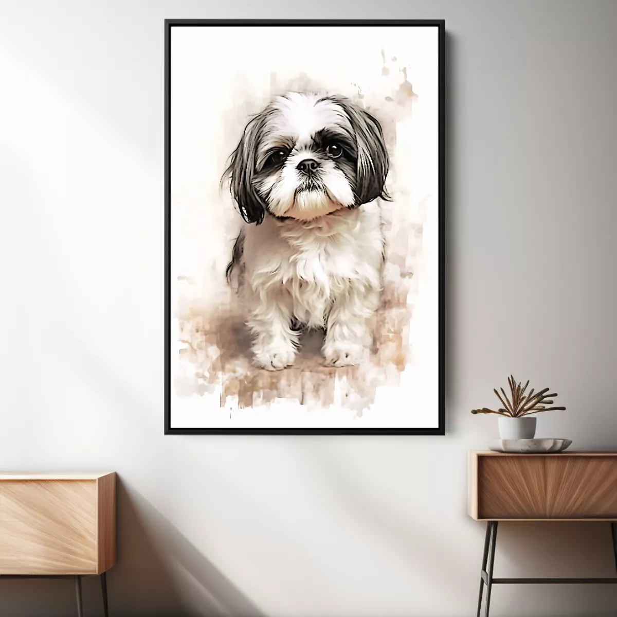 Quadro Shih Tzu