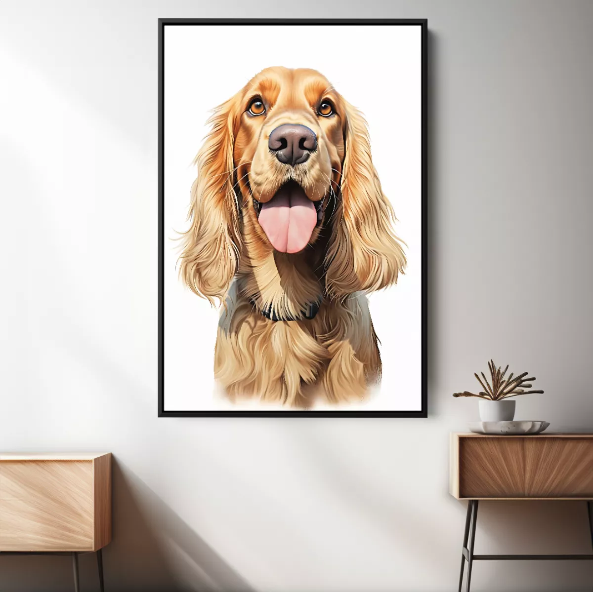 Quadro Spaniel inglês